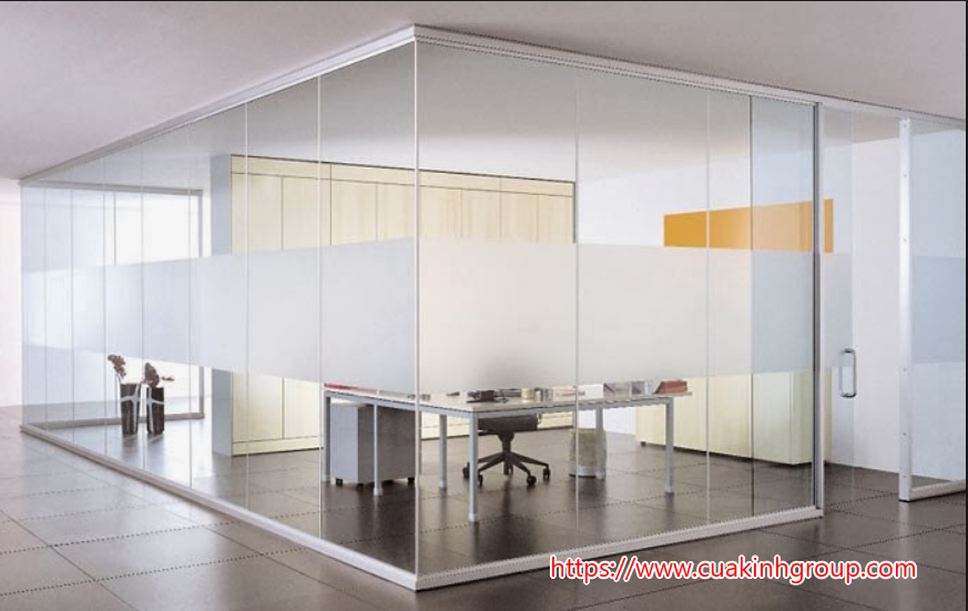 Nhận lắp đặt  vách ngăn kính cường lực tại trà Vinh  uy tín- chất lượng