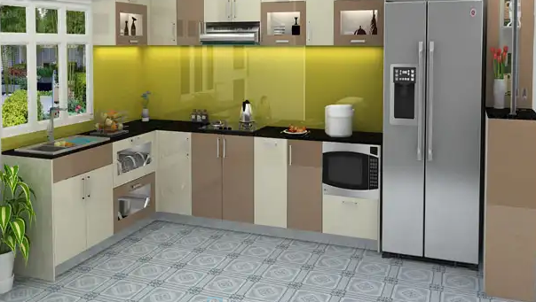 Mẫu tranh kính ốp bếp in 3D đẹp