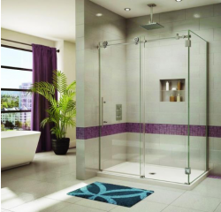 Vách Tắm Kính Góc Vuông Chị Linh Tại Chung Cư Mỹ Đình Pearl