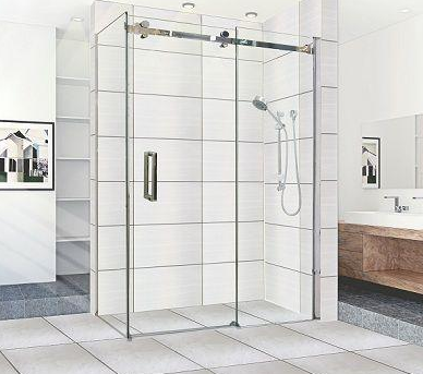 Mẫu phòng tắm kính đẹp mang thêm sắc màu tới không gian phòng tắm