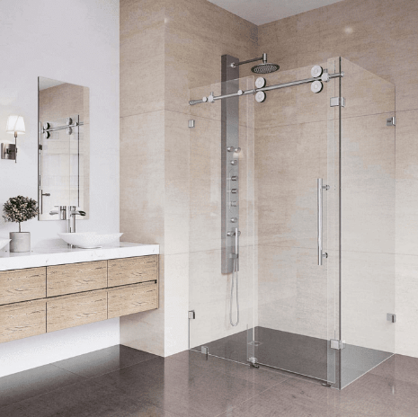 Kích thước cabin vách tắm kính đừng bao nhiêu là phù hợp