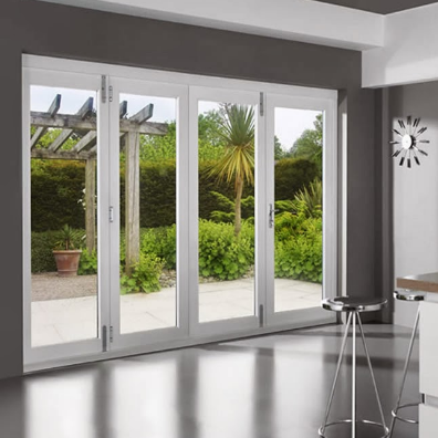 Lắp đặt cửa kính 4 cánh hàng đầu Việt  Nam tại Tín Thành