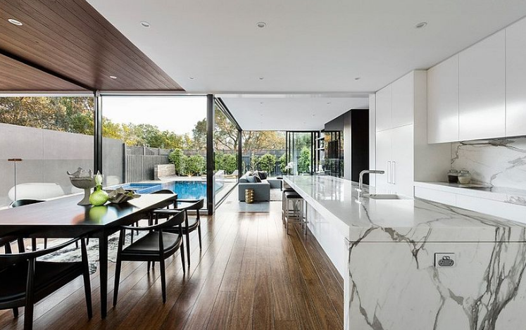 Ứng dụng kính cường lực trong thiết kế