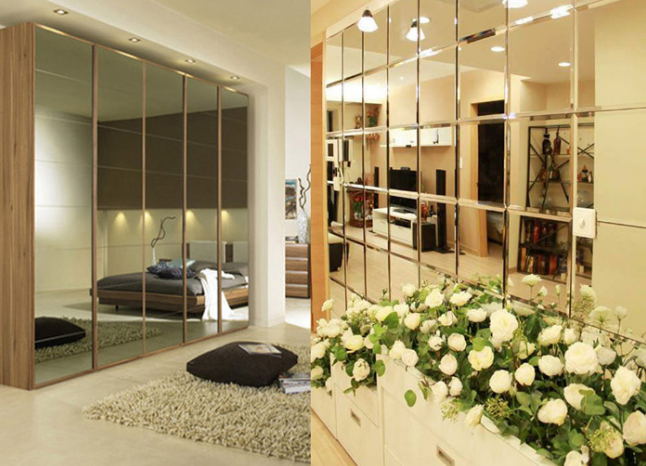 Kính tráng gương trang trí