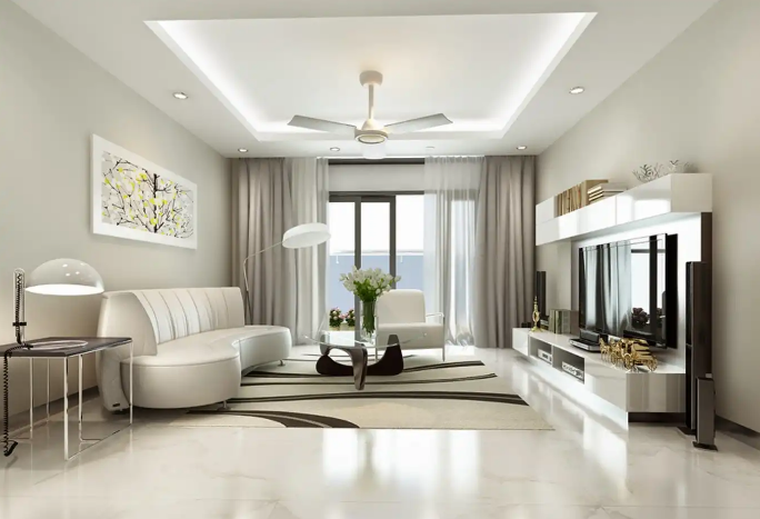 Ứng dụng kính cường lực trong căn hộ chung cư1