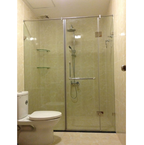 Báo giá vách tắm kính cửa trượt 1