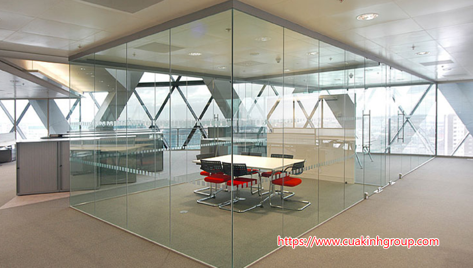 Báo giá vách ngăn kính cường lực giá rẻ tại Vĩnh Phúc