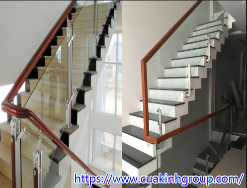 Đơn vị thi công thiết kế cầu thang kính cường lực tại Hòa Bình