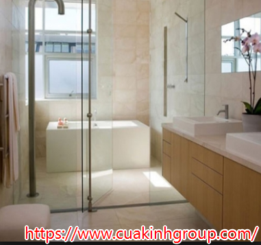 Nhận lắp đặt thi công Vách kính tắm tại Hà Giang uy tín