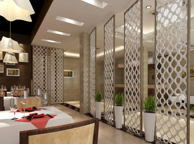 Mẫu vách ngăn nhôm kính phòng khách đẹp nhất 2019