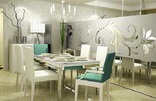 Phong cách thiết kế vách kính phòng khách và bếp mới lạ tại Hà Nội