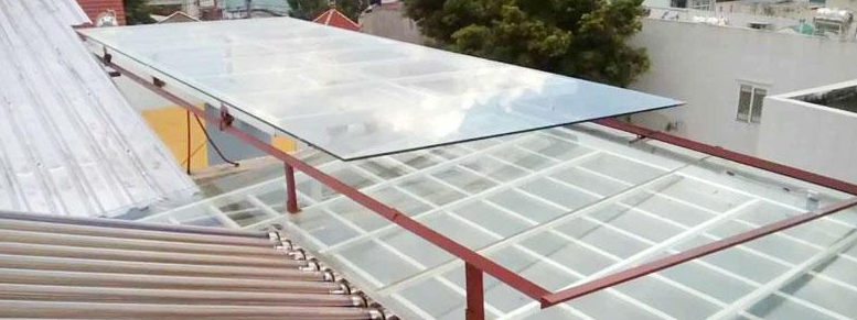 Cùng Tín Thành thi công mái kính giếng trời lấy ánh sáng tại Hà Nội