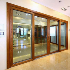 Tổng hợp mẫu cửa kính cường lực phòng khách sang trọng