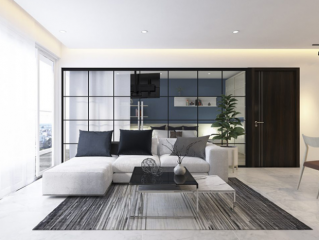 Mẫu vách ngăn kính cường lực đẹp, thi công trọn gói