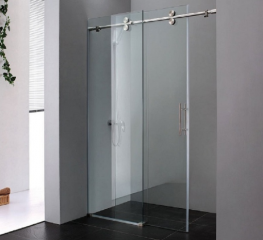 Mẫu vách ngăn phòng tắm kính cửa trượt hiện đại tại Đông Anh - Hà Nội