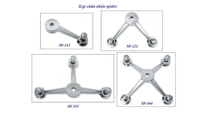 Cách phân biệt hai loại vật liệu sản xuất chân nhện spider