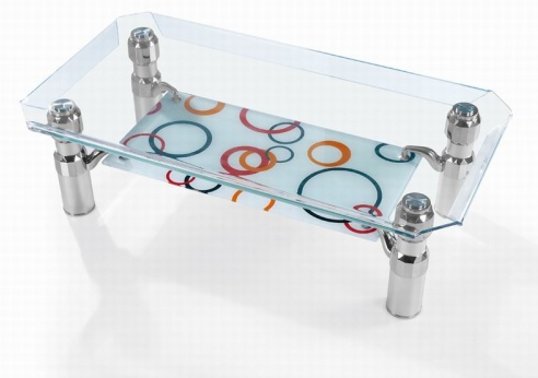 kính mặt bàn nghệ thuật