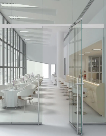 Cửa kính thủy lực đẹp 3