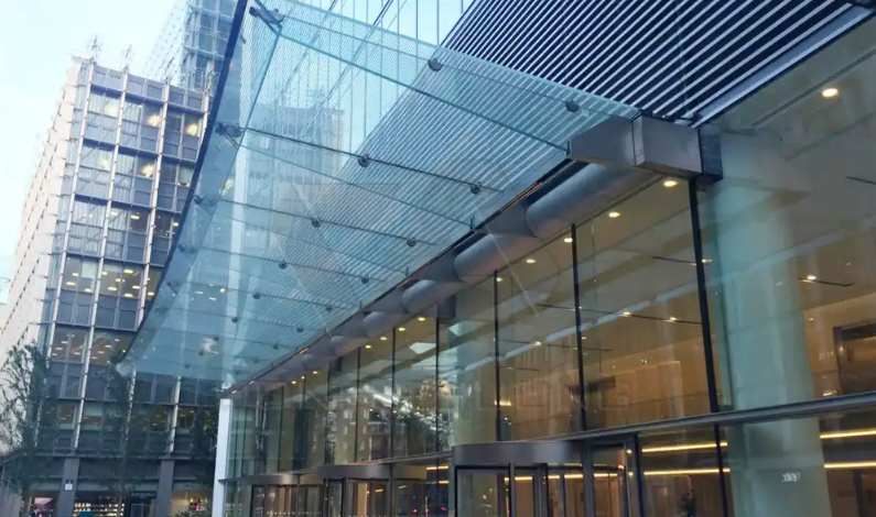 Mái che mái hiên kính cường lực