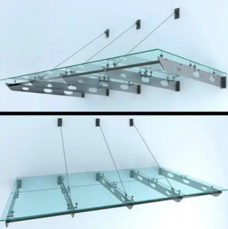 Mái che kính cường lực giá rẻ