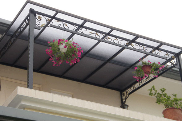 Mái kính ban công 2