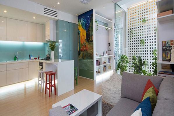 Nội thất kính nhà ống đẹp