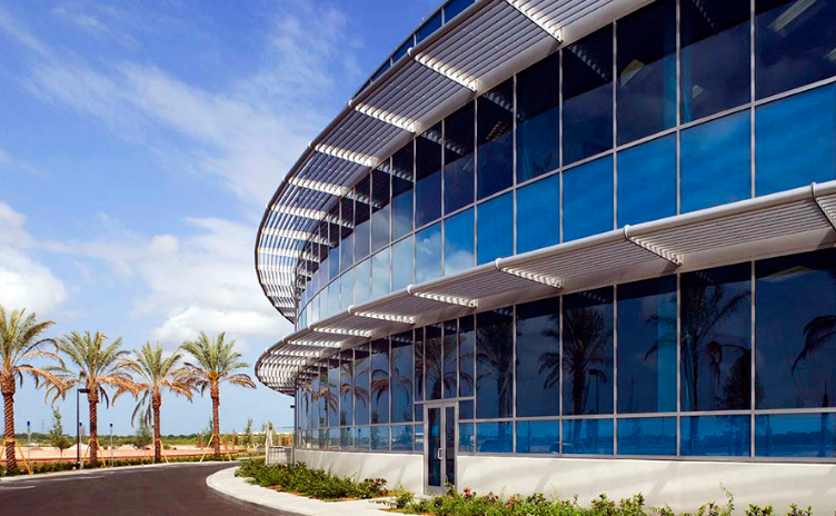 Mẫu vách kính mặt dựng 2