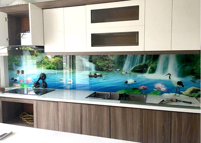 Kính Ốp Bếp 3D 1