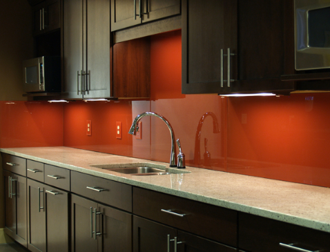 Kính Ốp Bếp Màu Ngọc Lam 1.