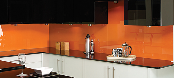 Kính Ốp Bếp Màu Ngọc Lam 2