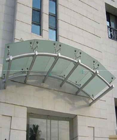 Mẫu mái vòm kính cường lực 1