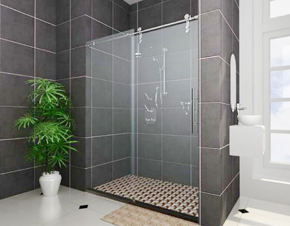 Vách tắm kính chung cư sang trọng 5